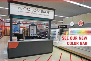 Marcus Lumber has adopted Do it Best’s new Color Bar paint concept.