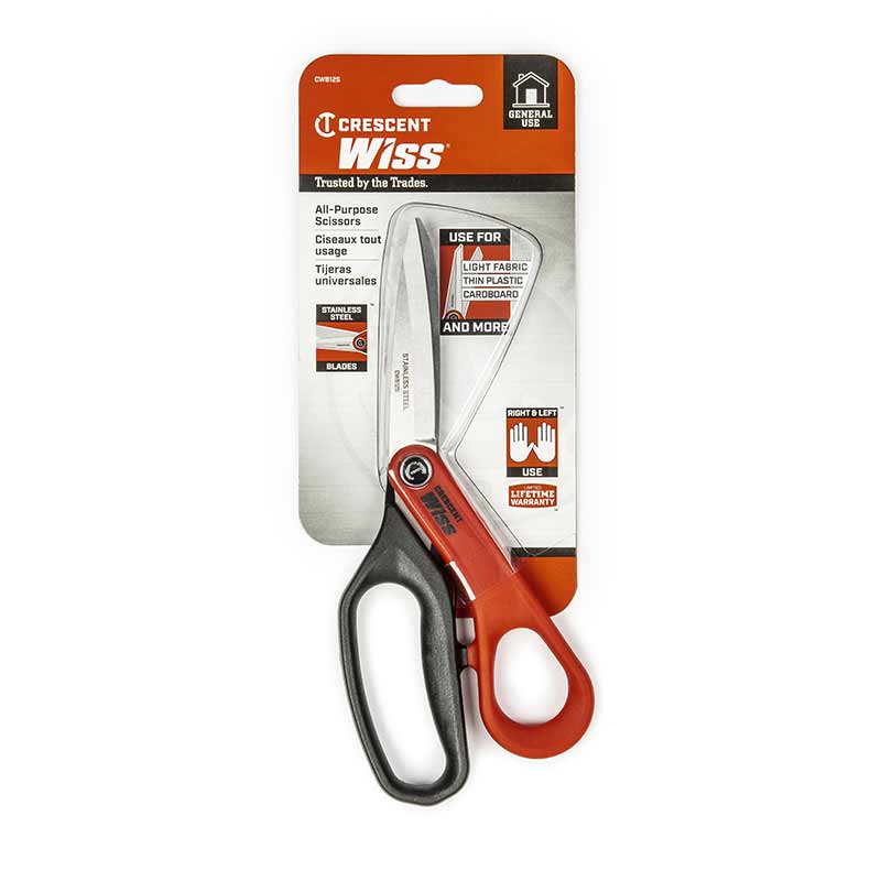 8.5” All-Purpose Scissors / 11” High-Leverage Tradesmen Shears From ...