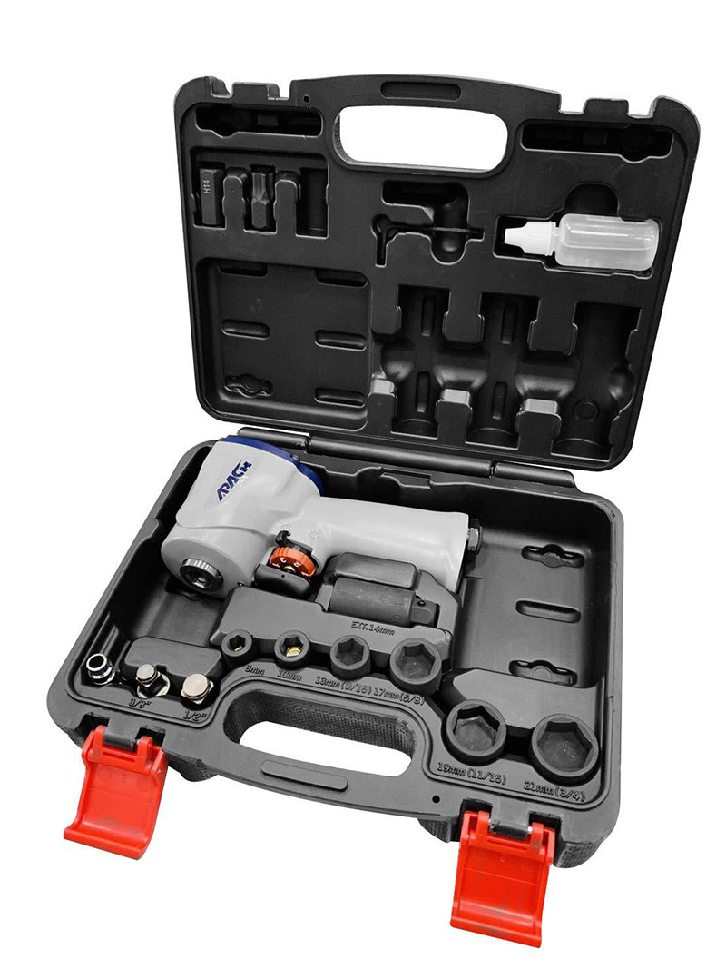 APACH Industrial Co. Super Stubby Air Impact Wrench Set 73 APACH Industrial Co. Super Stubby Air Impact Wrench Set