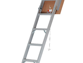 Photo of Louisville Ladder Aluminum Attic Ladder