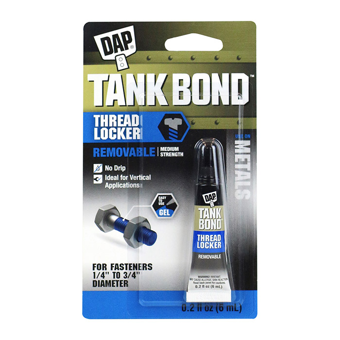 DAP Tank Bond Gel Threadlockers The Hardware Connection