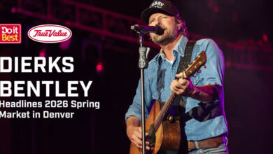 Dirks w Dierks Bentley Headlines Dealer Concert at Do it Best and True Value 2026 Spring Market