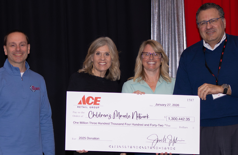 ACESummit5 CMN Ace Retail Group raises $1.3 million for Children’s Miracle Network in 2025