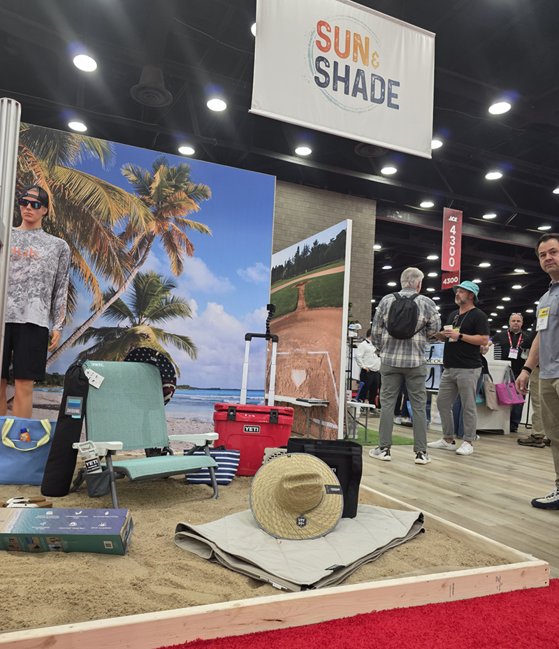Ace Pushes Faster Service, Delivery at Spring Convention 3 A prominent sun-and-shade display greeted retailers near the show floor entrance — a category Ace CEO John Venhuizen highlighted as part of the continued push toward everyday convenience and outdoor living solutions.