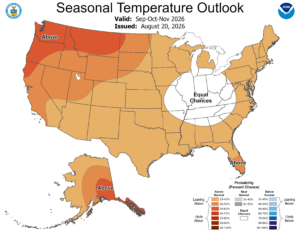 Special Section: Winter Products Report 3 NOAA seasonal temp map Special Section: Winter Products Report